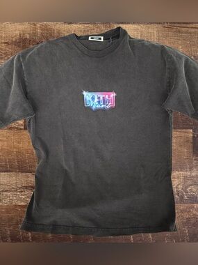 KITH Miami Neon Lights Box Logo Vintage Tee • Store Exclusive • 2026
